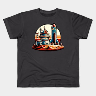 Mars Base Kids T-Shirt